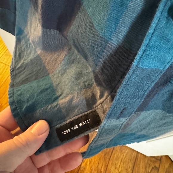 Vans Plaid Button Up - Picture 3 of 4